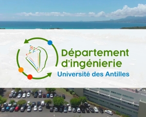 Département d'Ingénierie </br> <a style="font-size: 12px; color : white;"> Université des Antilles</a>